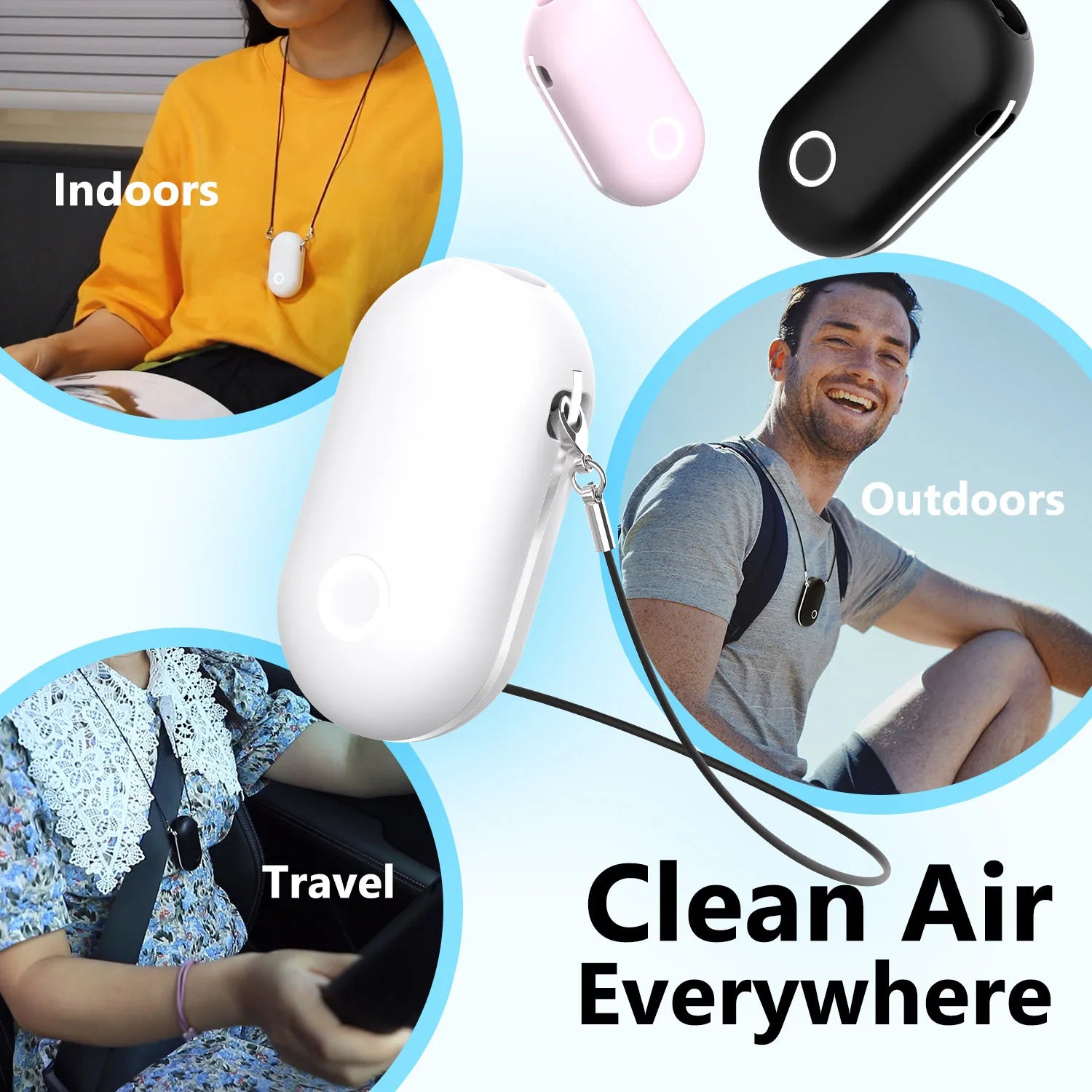 Air Purifier Necklace